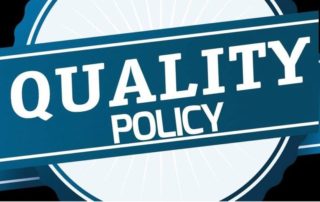 quality policy for manufacturing